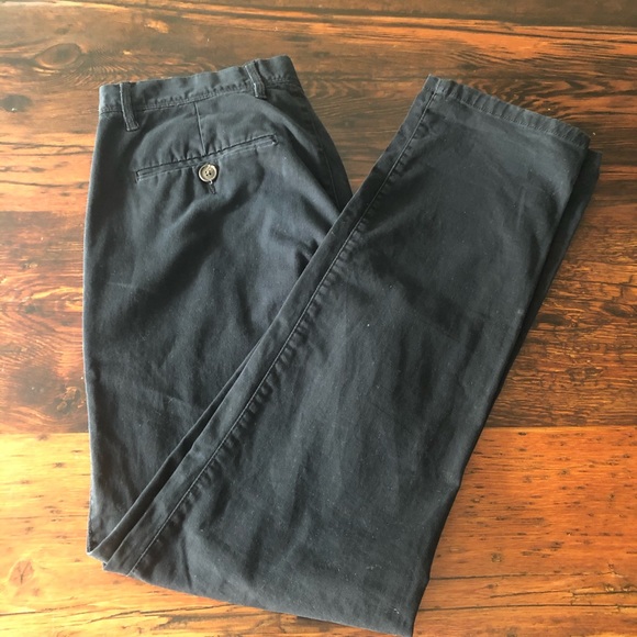 GAP Khaki Slim Fit Comfort Stretch Black Size30/32 - Picture 4 of 5